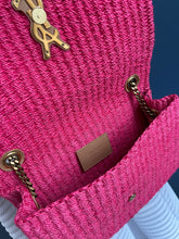 Lade das Bild in den Galerie-Viewer, YSL KATE RAFFIA BAG
