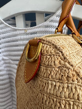Lade das Bild in den Galerie-Viewer, LOUIS VUITTON SPEEDY 30 RAFFIA