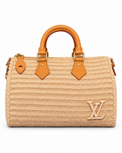 Lade das Bild in den Galerie-Viewer, LOUIS VUITTON SPEEDY 30 RAFFIA