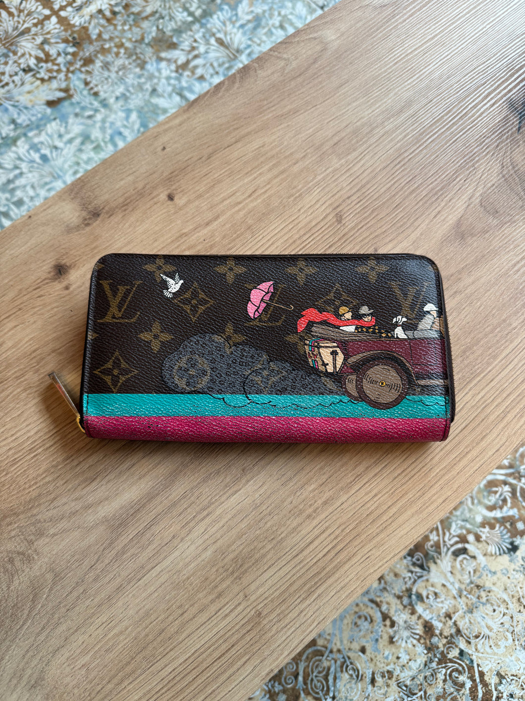 LOUIS VUITTON ZIPPY GELDBÖRSE